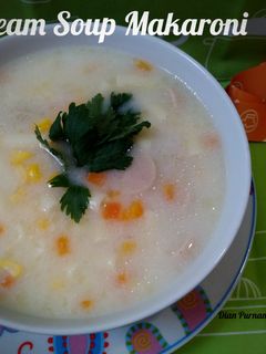 Foto resep Cream Soup Makaroni
