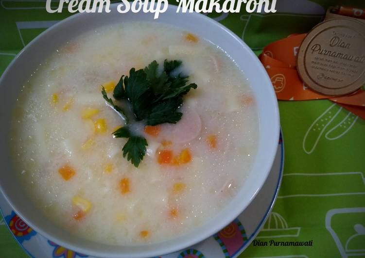 Cream Soup Makaroni