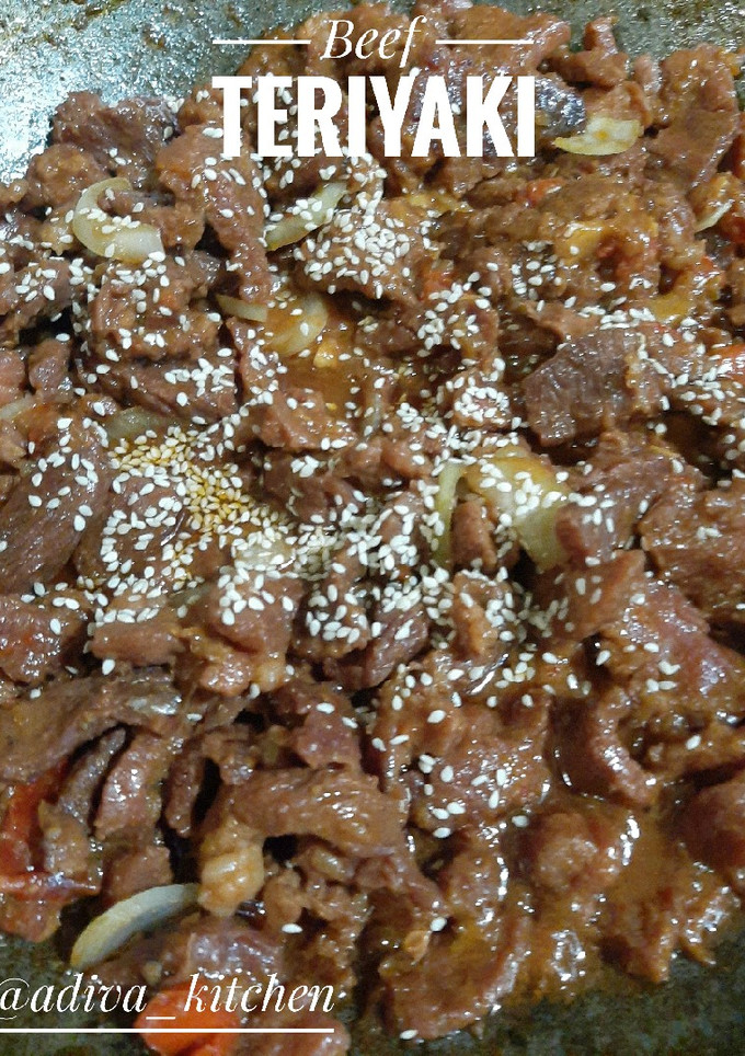 Foto resep 01. Beef teriyaki ala2 hokben
