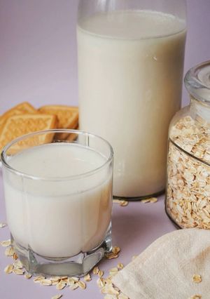 Foto di Latte d'avena fatto in casa