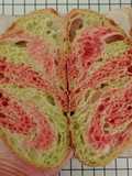 Angkak Pandan Sourdough Bread