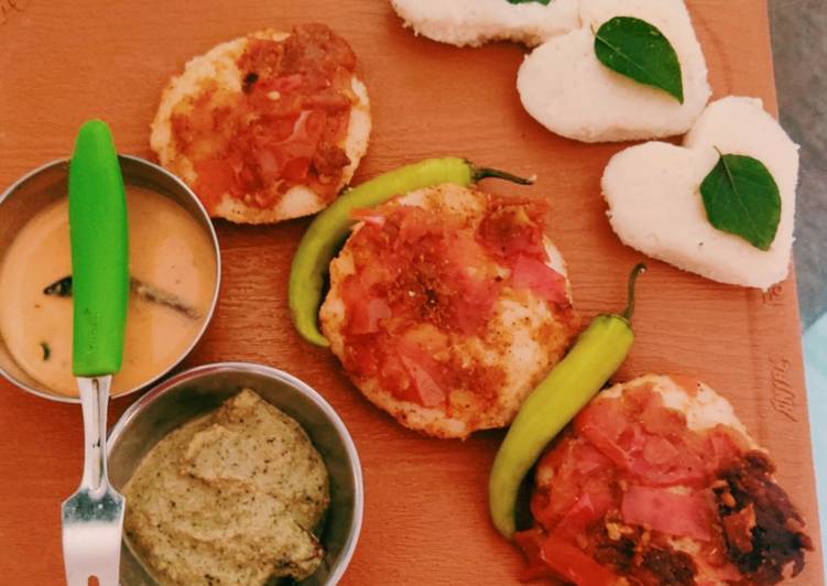 Simple Way to Prepare Homemade Tawa masala Idli