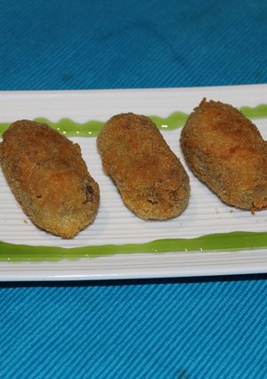 Una foto de Croquetas de lentejas