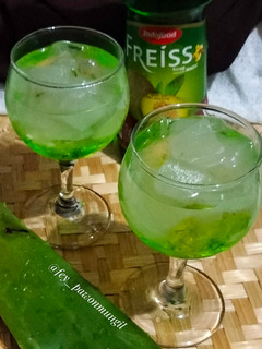 Foto resep Es Lidah Buaya Melon
