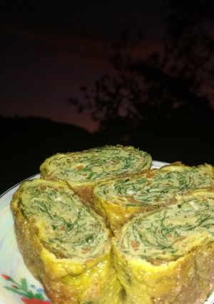 Foto resep Telur Ayam kampung goreng isi Bayam & Wortel