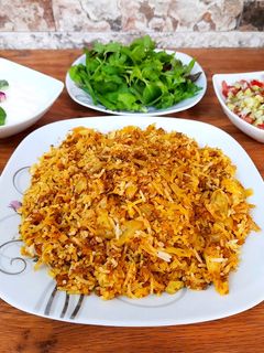 عکسی از دستور کلم پلو تهرانی