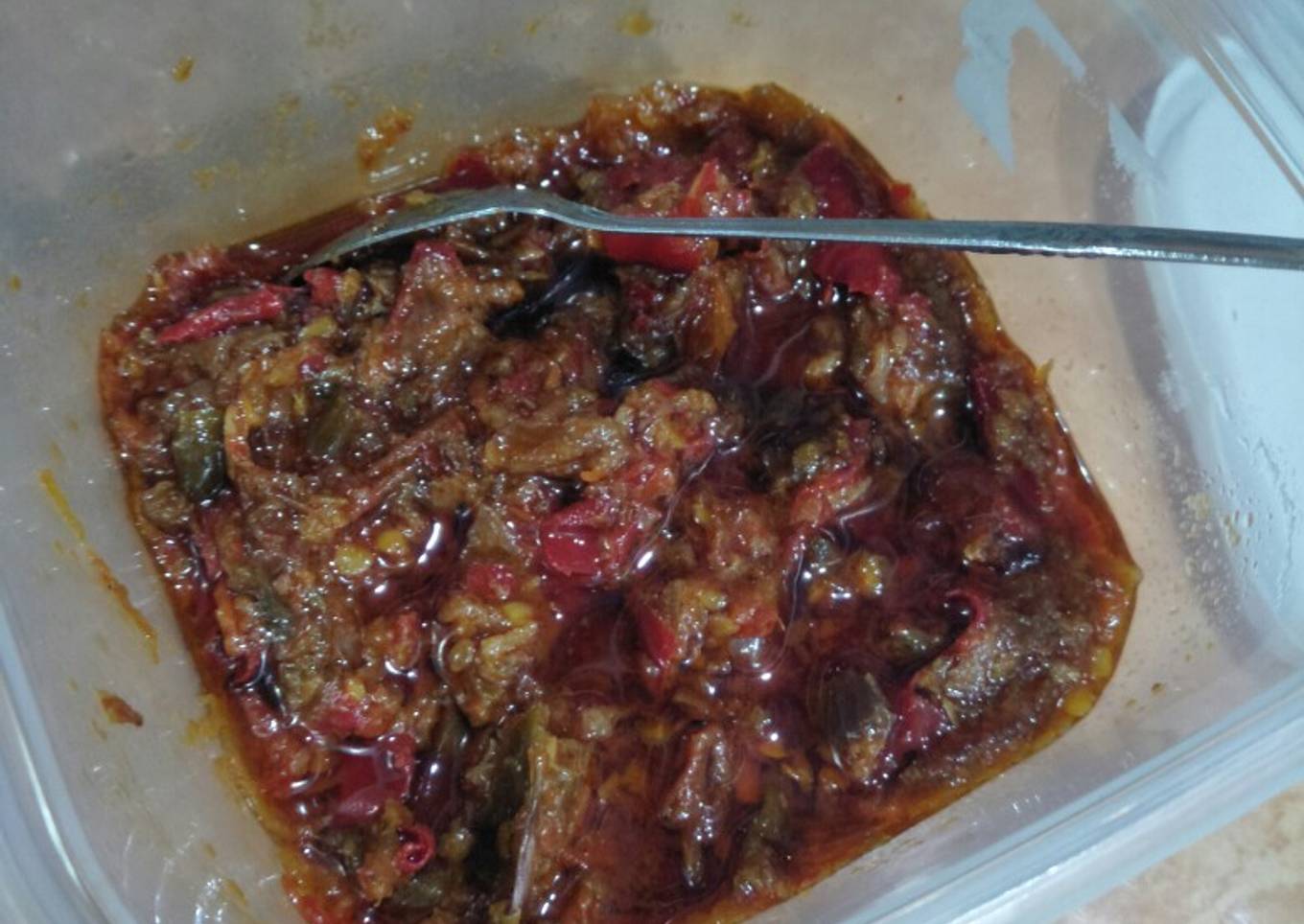Sambel Pecel Ayam/Bebek