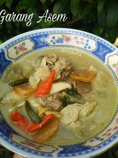 Foto resep Garang Asem Cemplung