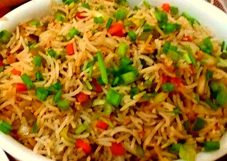 Recipe of Any-night-of-the-week Vegetable fried rice