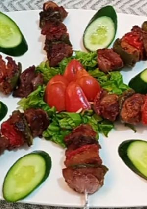 A picture of Beef Shashlik🍢.