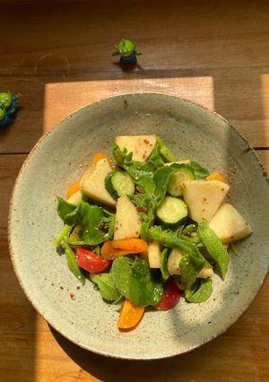 陽光冰花沙拉 的食譜成品照片
