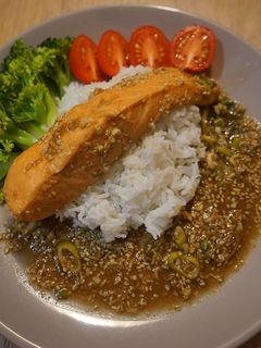 Foto resep Salmon Teriyaki