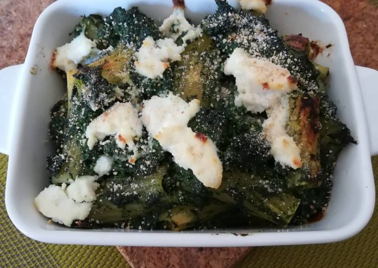 Pasta al forno, ricotta e spinaci