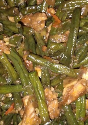 Foto resep Tumis kacang panjang
