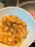 Cebolla caramelizada casera con margarina y sin azúcar
