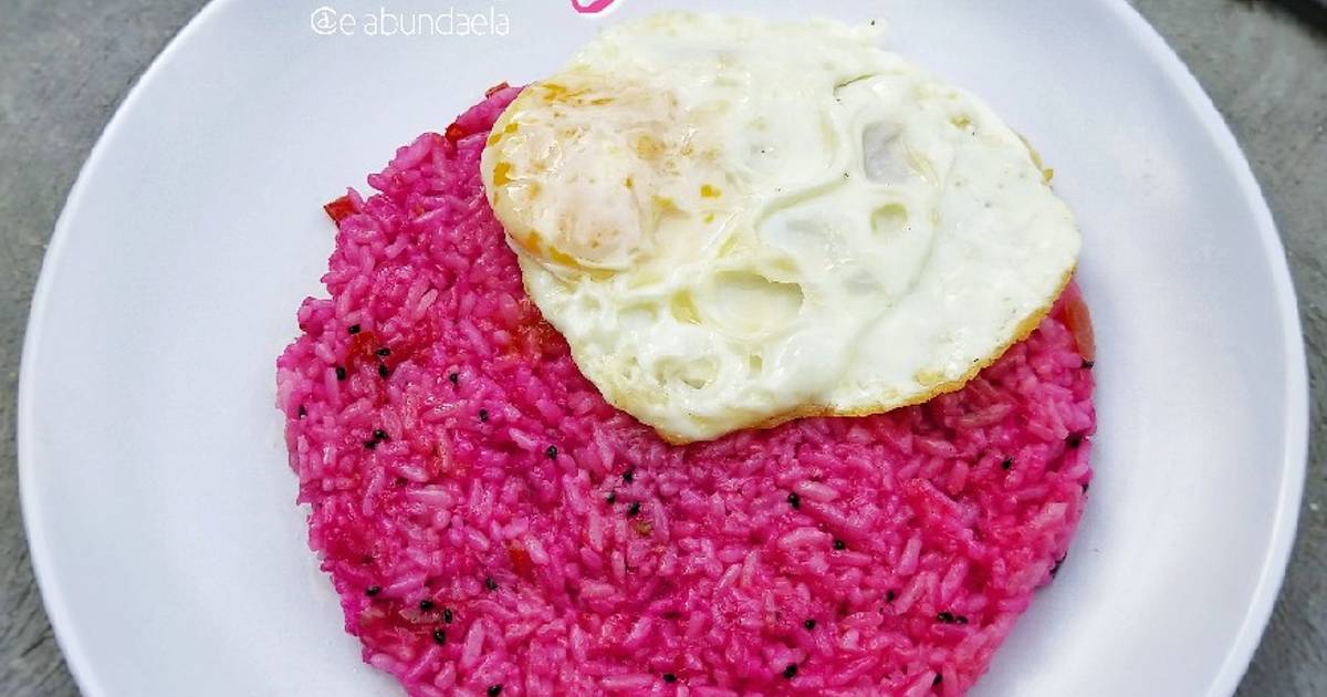 Resep Nasi Goreng Buah Naga oleh Bunda Ela - Cookpad