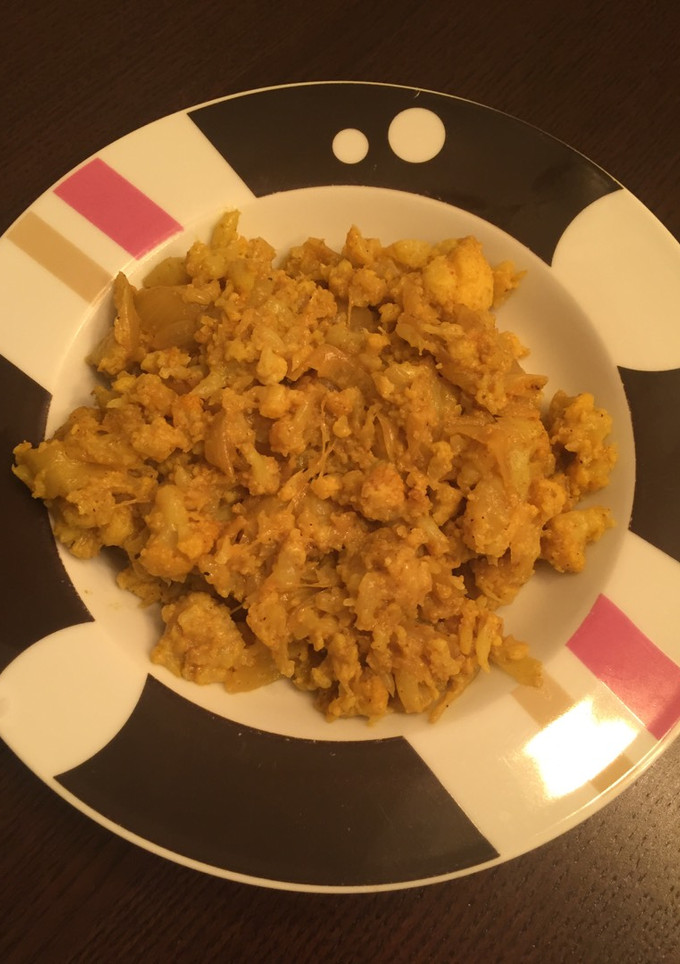 Una foto de Coliflor al curry