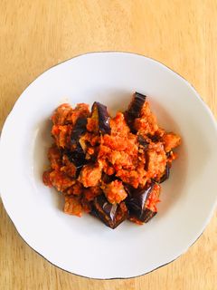 Foto resep Tempe Terong Balado