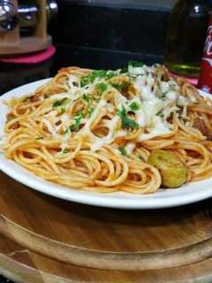صورة لوصفة سباغيتي