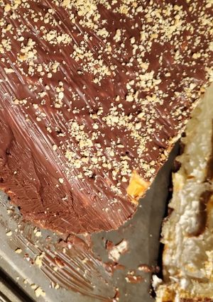 Kinder Maxiking torta recept fotója