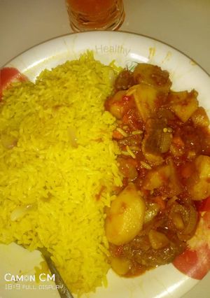 A picture of Curry rice.