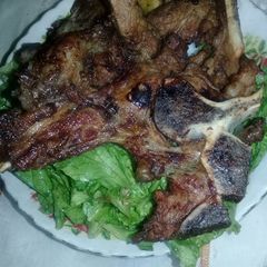 A picture of Braaied steak.