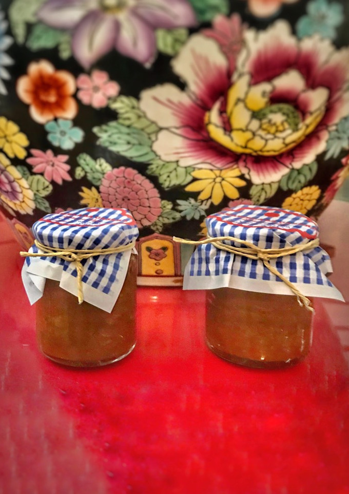 Una foto de Mermelada de pimientos