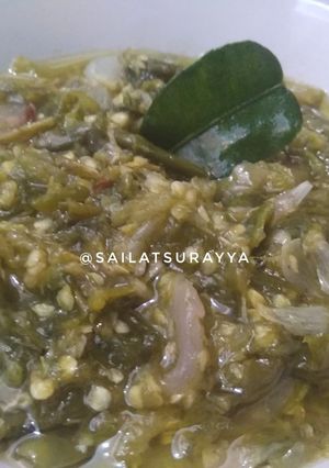 Foto resep Sambal Ijo Padang
