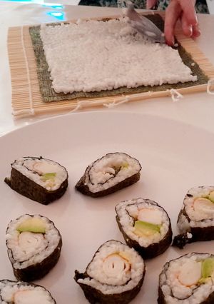 Une photo de Makis pour femmes enceintes. 🍥