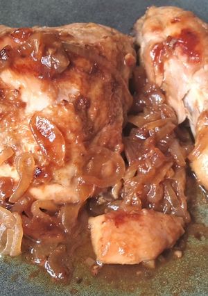 Una foto de Pollo a la sartén