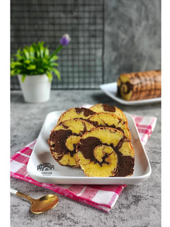 Foto resep Marmer Roll Cake Brownie