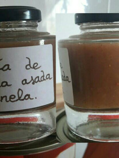 Una foto de Compota de manzana asada con canela (sin gluten)
