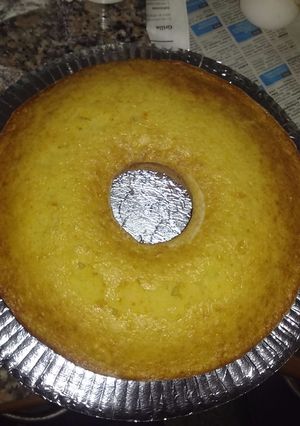 Una foto de Torta de mandarinas