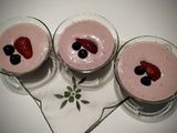 Mousse de Fresas 🍓y arándanos 😋 #2