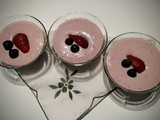 Mousse de Fresas 🍓y arándanos 😋 #2