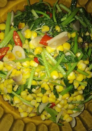 Foto resep Tumis Bayam Cepat dan Sehat