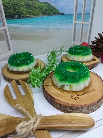 Langkah Mudah untuk Membikin Resep 82. Puding cendol yang Lezat Sekali Anti Ribet, Uenak Banget