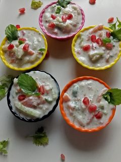 वेजिटेबल फ्रूट रायता रेसिपी मुख्य फोटो