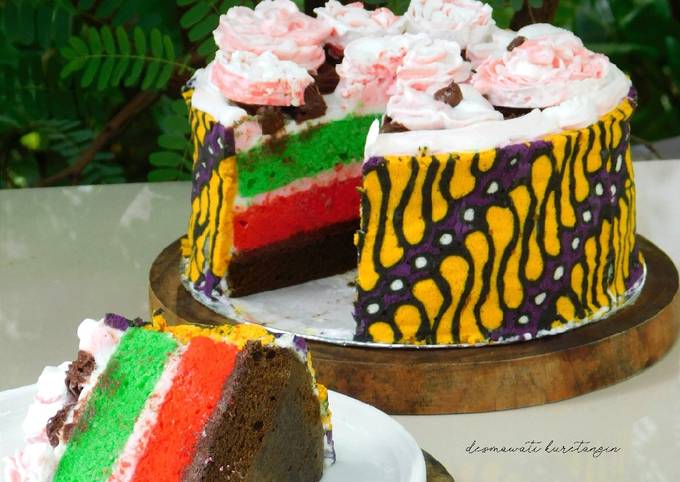 Resep Bolu Batik Hantaran Kue Ulang Tahun Oleh Desmawati Kuretangin