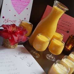 A picture of Mango lassi.