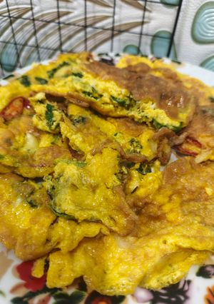 Gambar Telur Dadar Tebal
