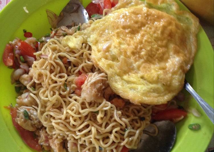 Resep Mie goreng telur dadar, Lezat Sekali