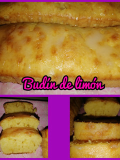 Una foto de Budín de limón (10 cucharadas)