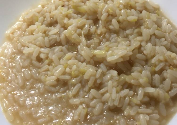 Risotto ai porri e asiago