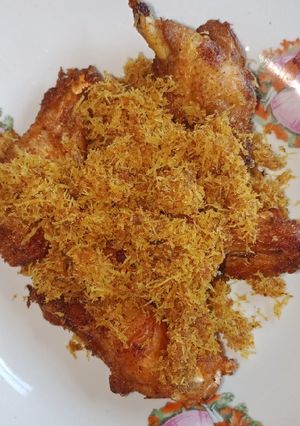 Foto resep Ayam Serundeng atau ayam lengkuas