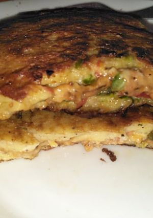 A picture of Pizza Omelet.