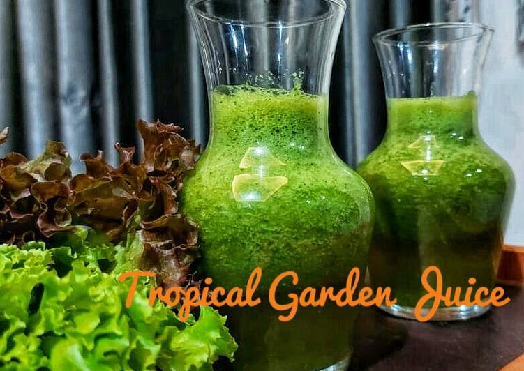 Resep Tropical Garden Juice Anti Gagal