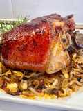 Codillo asado al romero