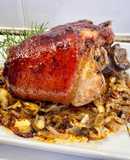 Codillo asado al romero