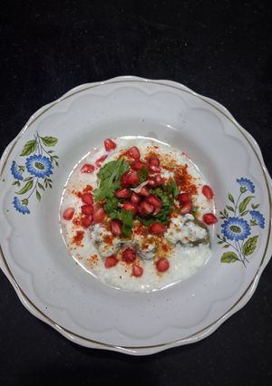 A picture of Sago Dahi Vada.